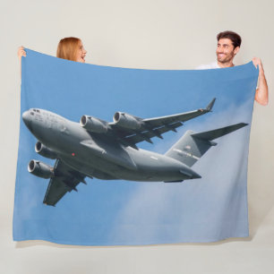 C-17 GLOBEMASTER FLEECE BLANKET