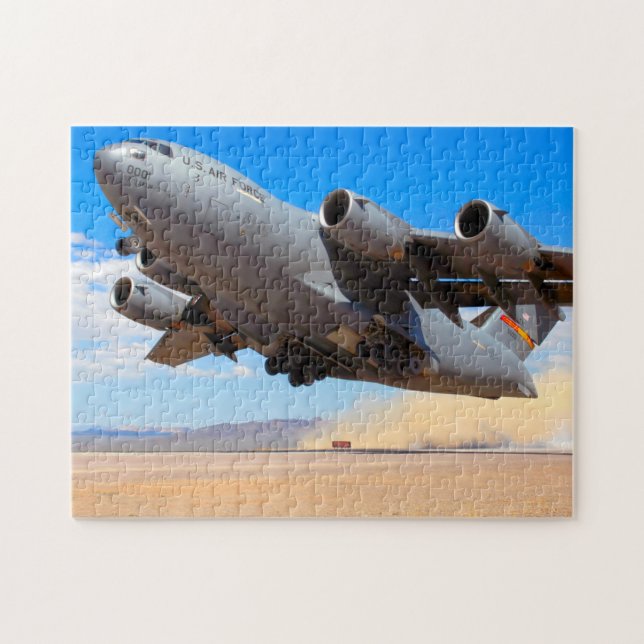 C-17 GLOBEMASTER III (11x14 INCH) Jigsaw Puzzle (Horizontal)