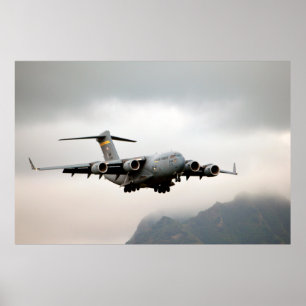 C-17 Globemaster III Aircraft Poster