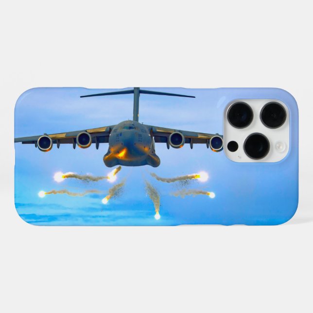 C-17 GLOBEMASTER III iPhone CASE (Back Horizontal)