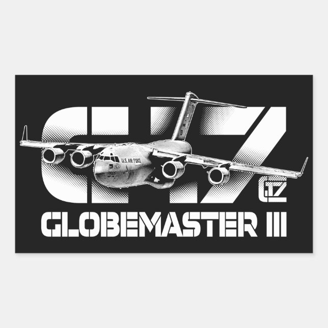 C-17 Globemaster III Rectangle Stickers Sticker (Front)