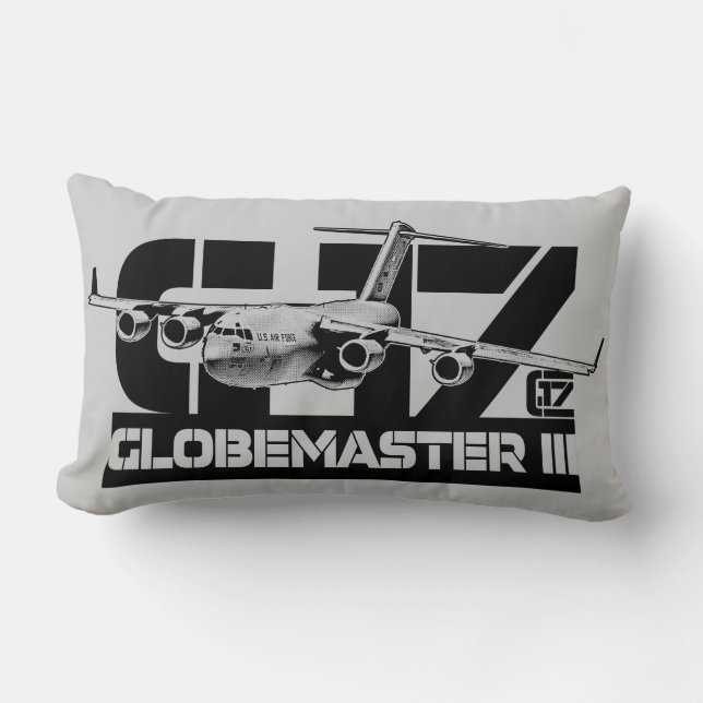 C-17 Globemaster III Throw Pillow Throw Pillow (Front)