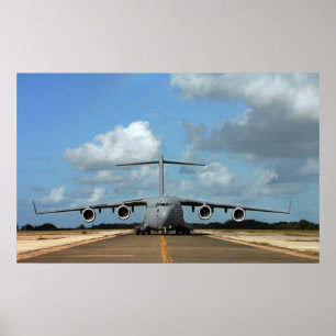 C-17A Globemaster III Aircraft Poster