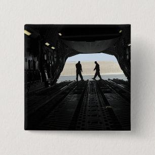 C-17A Globemaster III loadmasters 15 Cm Square Badge