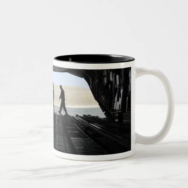 C-17A Globemaster III loadmasters Two-Tone Coffee Mug (Right)