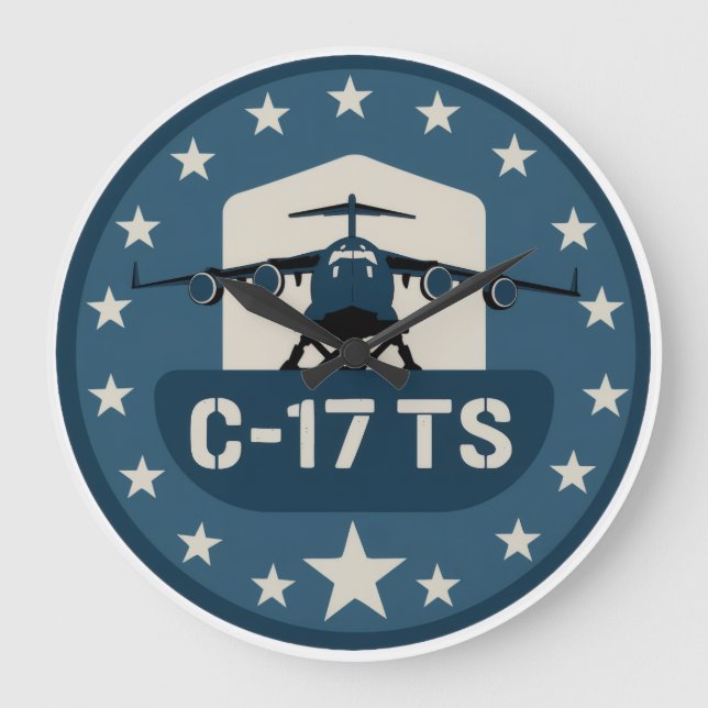 C-17TS PATCH LARGE CLOCK (Front)