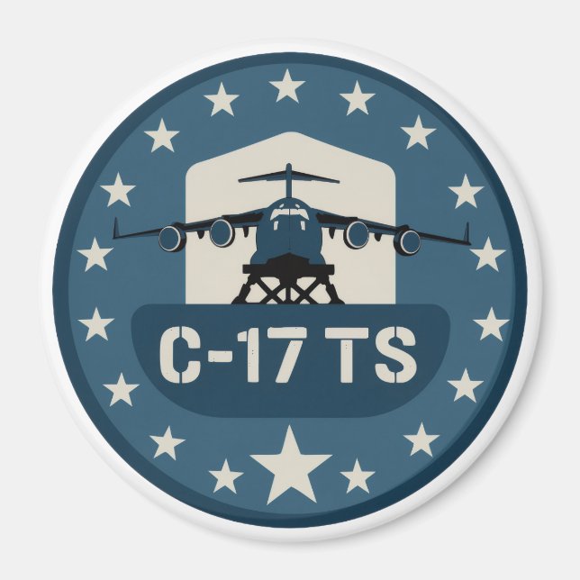 C-17TS PATCH MAGNET (Front)
