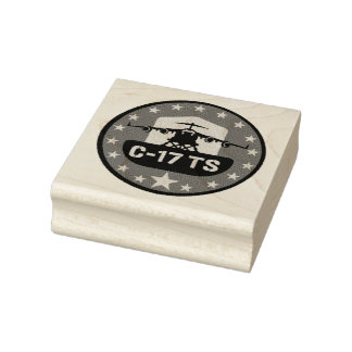 C-17TS wood art stamp