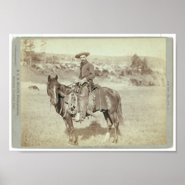 c.1888 "The Cow Boy" Poster (Front)