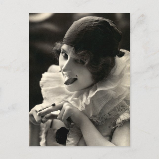 C. 1910 Pretty Woman's Taunt Postcard (Front)