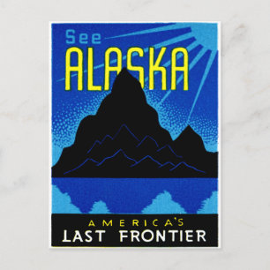 C. 1935 See Alaska! Postcard