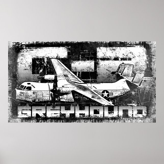 C-2 Greyhound Print (Front)