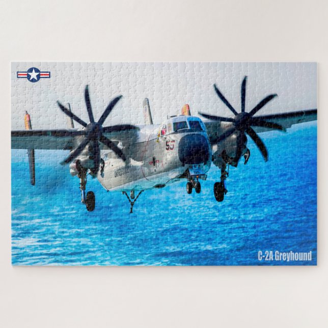 C-2A GREYHOUND (20x30 INCH) Jigsaw Puzzle (Horizontal)