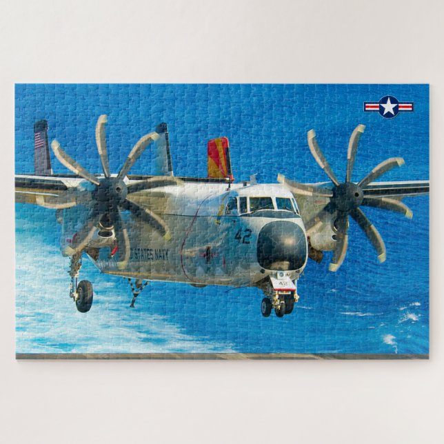 C-2A GREYHOUND (20x30 inches) Jigsaw Puzzle (Horizontal)