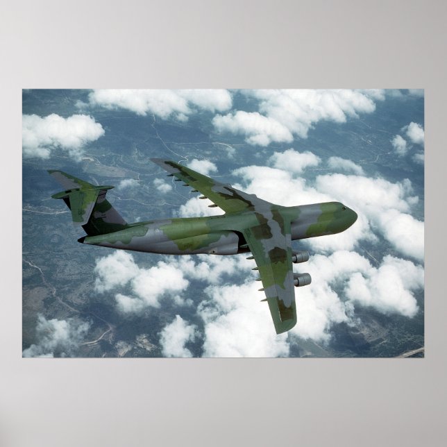 C-5 Galaxy Aircraft Poster (Front)
