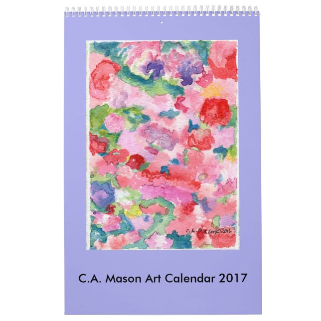 C.A. Mason Fine Art 2017 Calendar (Cover)