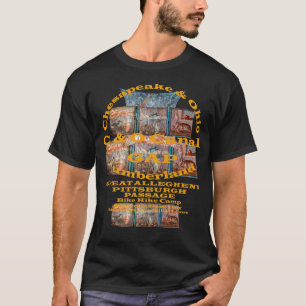 C and O Canal Towpath Great Allegheny Passage T-Shirt