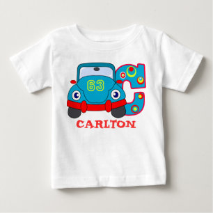 C CAR, name initial Baby T-Shirt