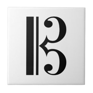 C-Clef Ceramic Tile