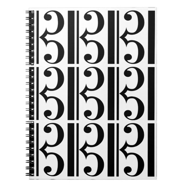 C-Clef Notebook (Front)