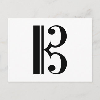 C-Clef Postcard