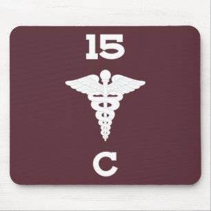 C Co 15th BSB Guidon Mouse Pad