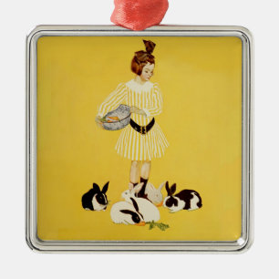 C Coles Phillips “A Friend of the Family" Metal Ornament