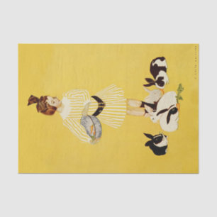 C Coles Phillips  “A Friend of the Family" Tissue Paper