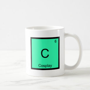 C - Cosplay Chemistry Element Symbol Costume Tee Coffee Mug