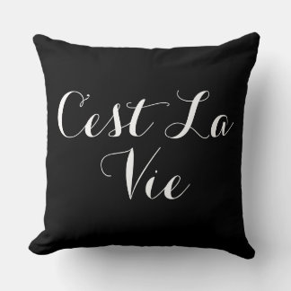 C’est La Vie Cushion