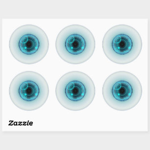 c_eye_bernetic - classic round sticker