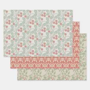 C. F. A. Voysey 19" x 29" Wrapping Paper Sheets