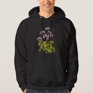 C Flower Wildflower Wood Sorrel Blossoms Hoodie