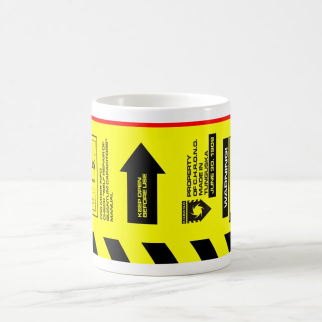 C.H.R.O.N.O. QUANTUM CAPACITOR COFFEE MUG (Center)