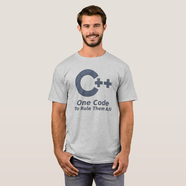 C++ Humor T-Shirt (Front Full)