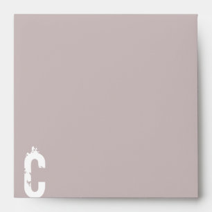C Initial Collection Bar Bat Mitzvah Envelope