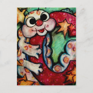 C is for Caterpillar Postcard