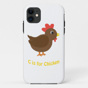 C is for Chicken iPhone 11 Case