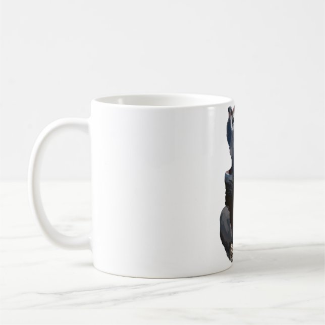 C is for Chimp  Coffee Mug (Left)