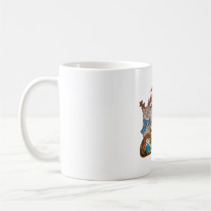 C is for Christmas At The Zoo  Coffee Mug