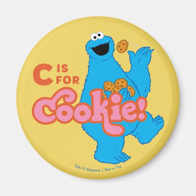 C is for Cookie Magnet (Front)