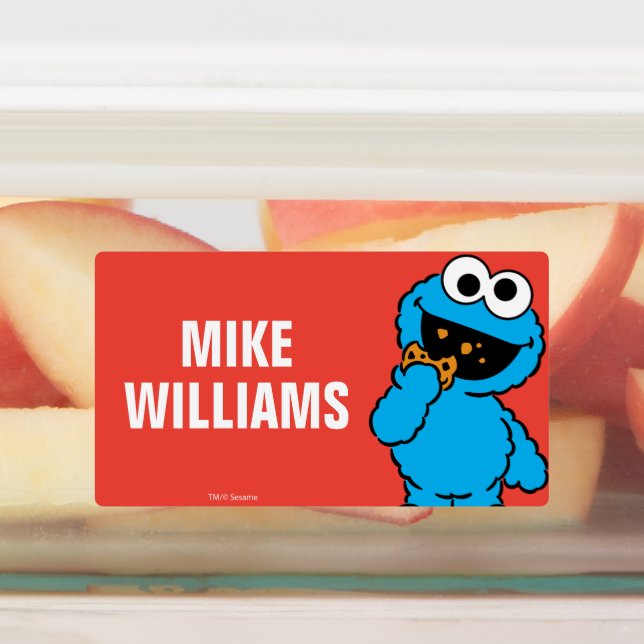 C is for Cookie Monster | Add Your Name (Affixed)