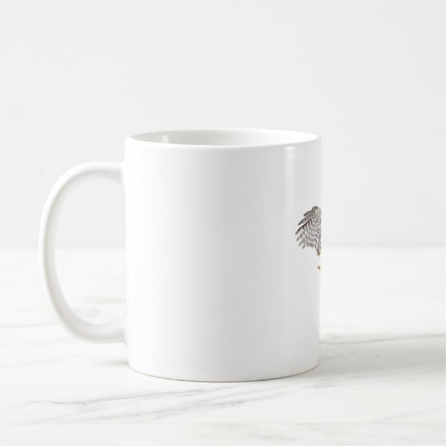 C is for Coopers Hawk Coffee Mug (Left)