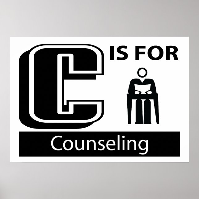 C Is For Counseling Poster (Front)