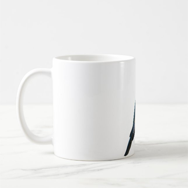 C is for Cuckoo Roller Bird Coffee Mug (Left)