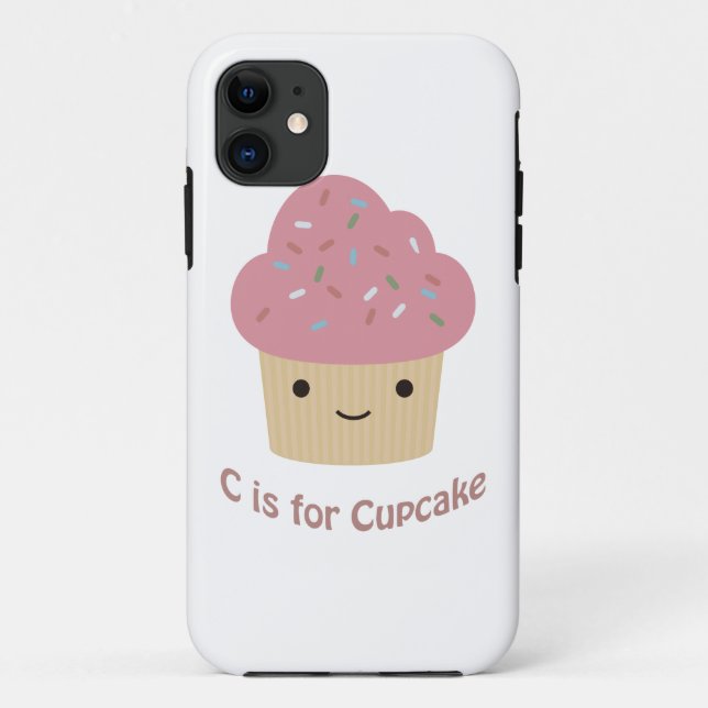 C is for cupcake Case-Mate iPhone case (Back)