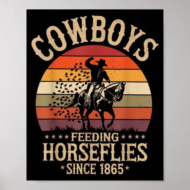 C.j.'s Cowboy Rodeo Outfit For Men - Funny Western Poster (Front)