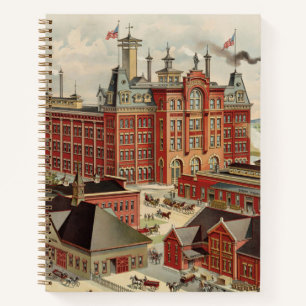 C.L. Centlivre Brewing Company Factory Buildings. Notebook