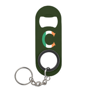 C Monogram overlaid on Irish Flag bocna