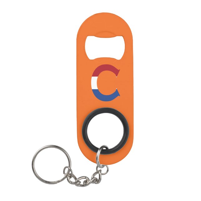 C Monogram overlaid on NLD Flag on or bot (Front)